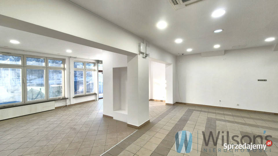 Wynajem lokalu 140m2 Warszawa Aleja Prymasa 140m2