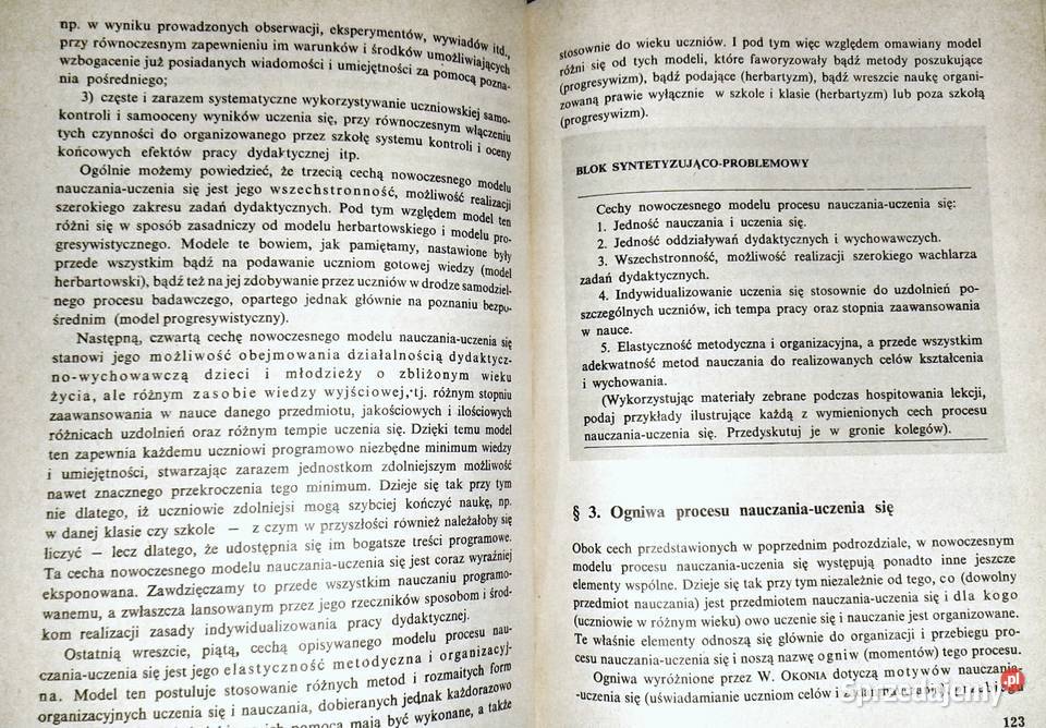 Podstawy dydaktyki ogólnej Czesław Kupisiewicz Chełm sprzedam