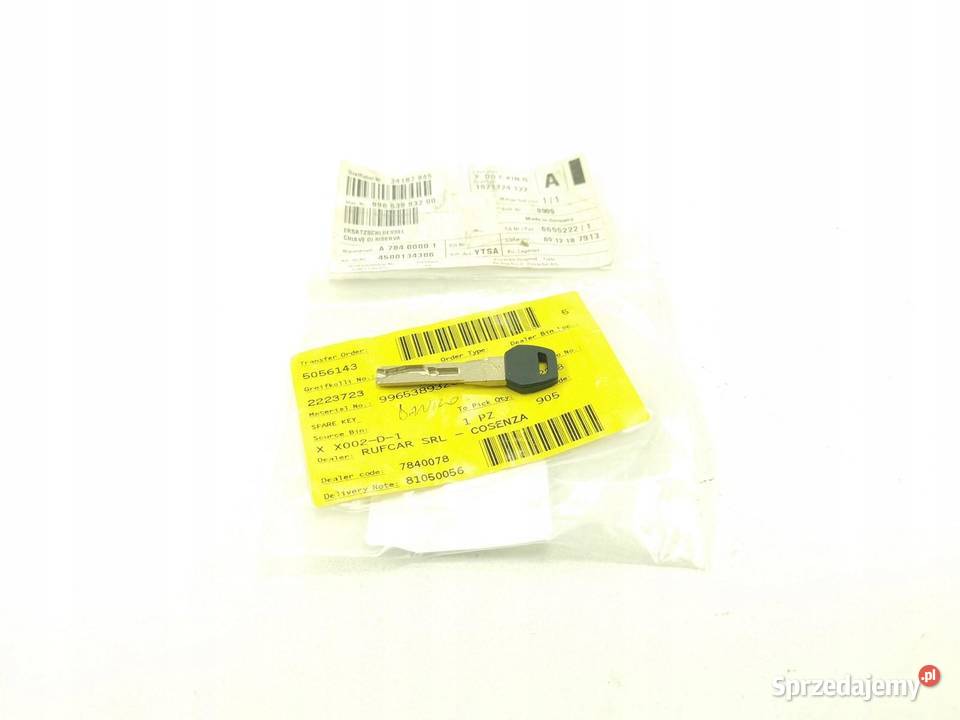 KLUCZYK PORSCHE 911 CARRERA 19982005 99653893200