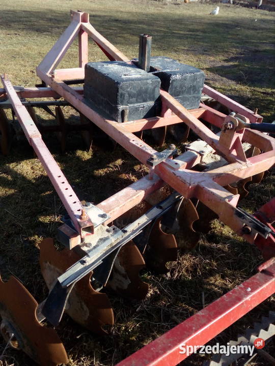 brona talerzowa 240m z wałem Rolnictwo Ożarów