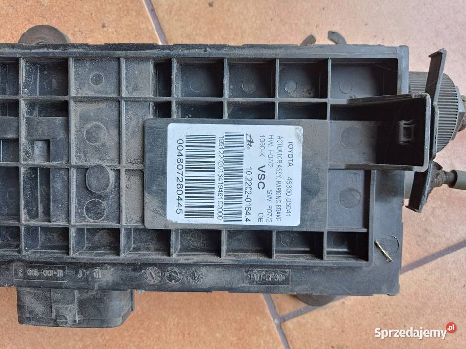 Hamulec ręczny Mechanizm ręcznego linki