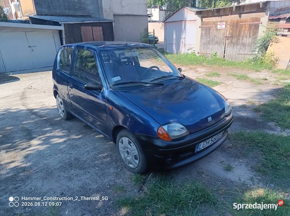 Fiat Seicento 1999r 900 benz Włodawa