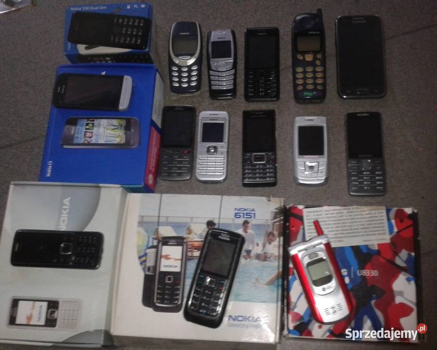 Stare telefony NOKIA 3310 5110 C5 Samsung i inne Telefony i Akcesoria pomorskie