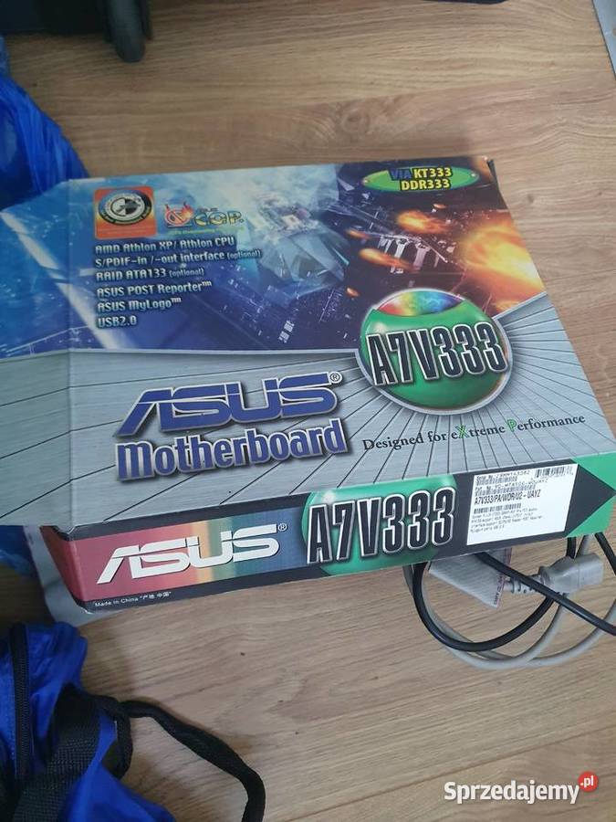 Płyta główna ASUS A7V333 Socket A BOX Komplet Warszawa
