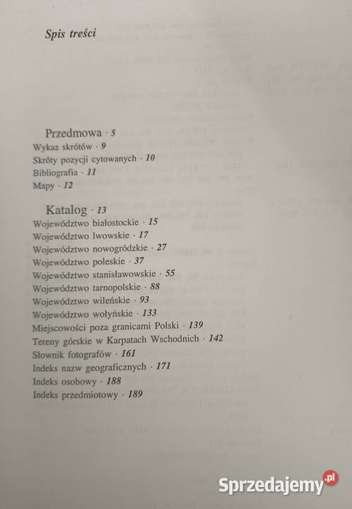 Kresy Katalog fotografii krajoznawczych ze Warszawa
