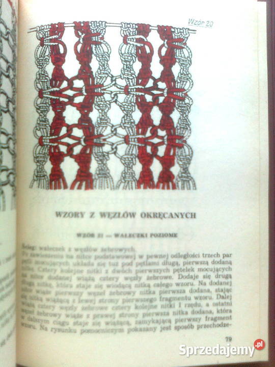 Ściegi makramy Jadwiga Turska Kultura i Rozrywka Warszawa