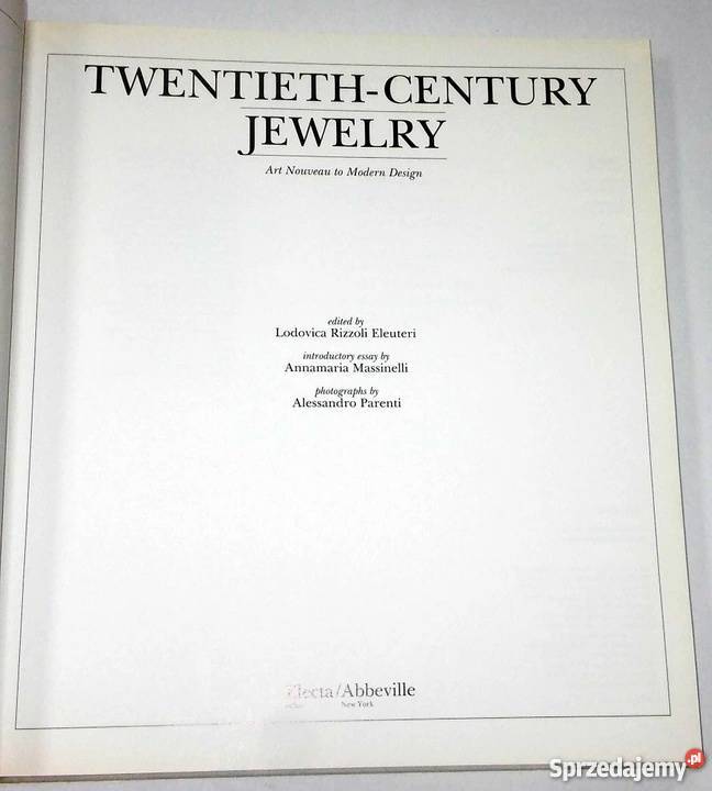 TWENTIETH CENTURY JEWERLY ELEUTERI Kraków