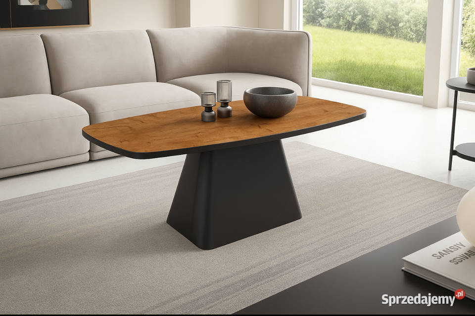 Owalny stolik kawowy Noa rożne kolory dostawa 0