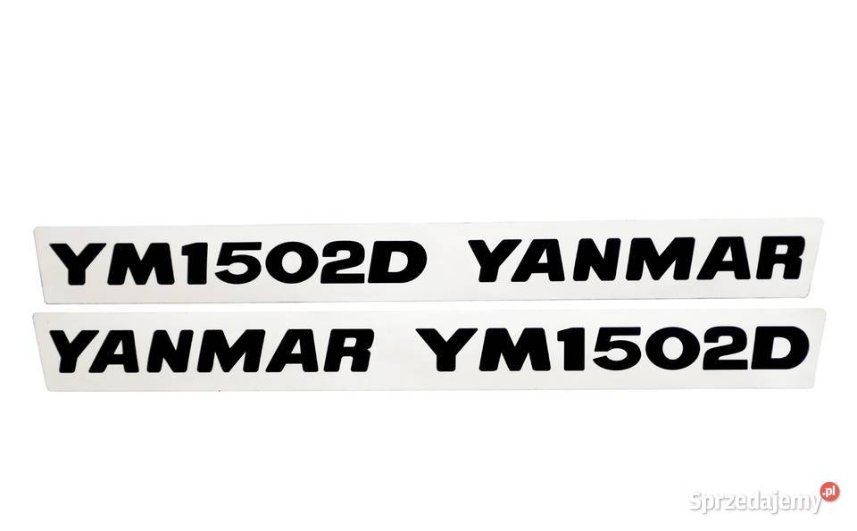 Naklejki Yanmar YM1502D Tajęcina