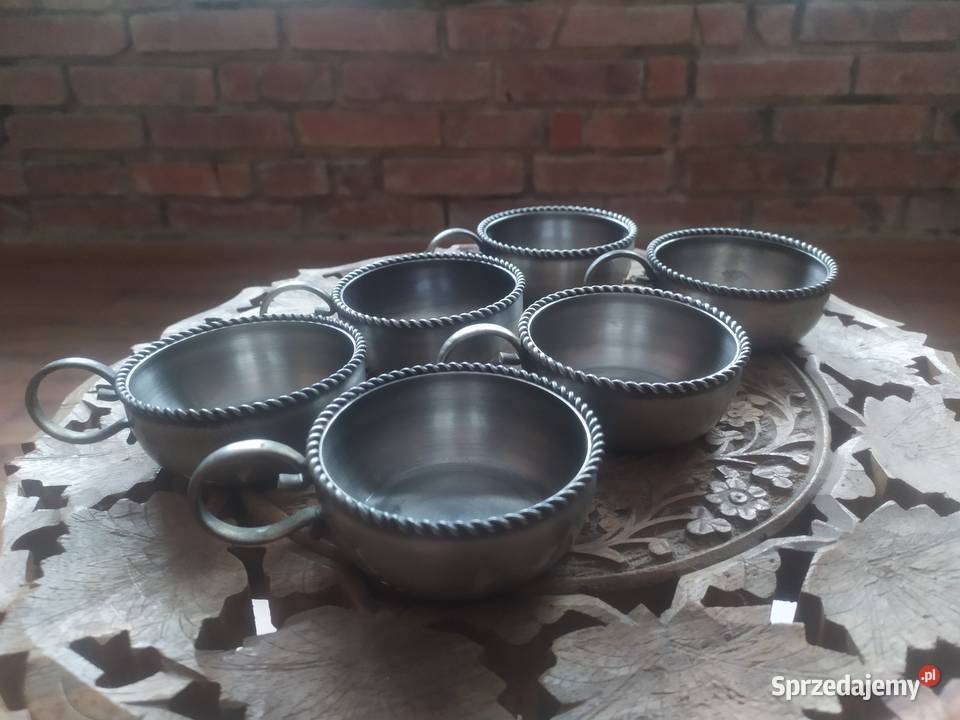 Filiżanka cynowa kubeczek cyna stara zachodniopomorskie sprzedam