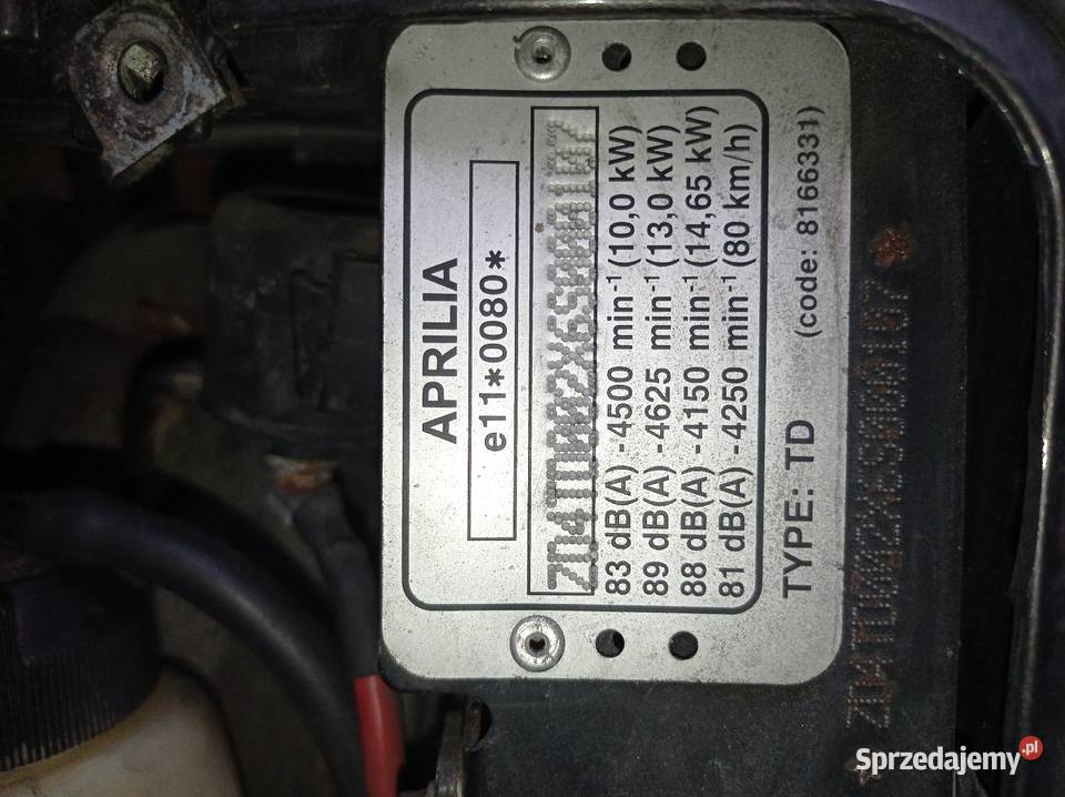 Aprilia Scarabeo 125 Umiastów