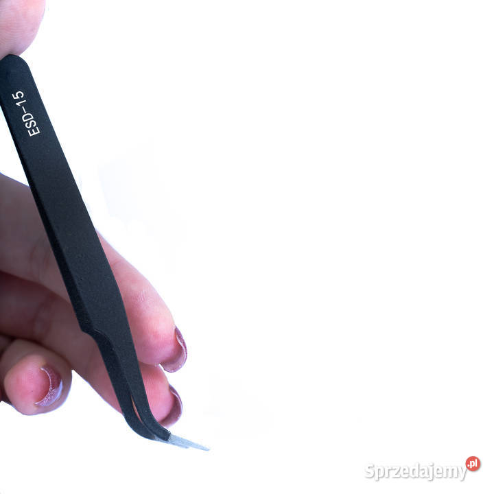 Zestaw 6 Pęset Precyzyjnych Odporne na Kwasy ESD Ludźmierz