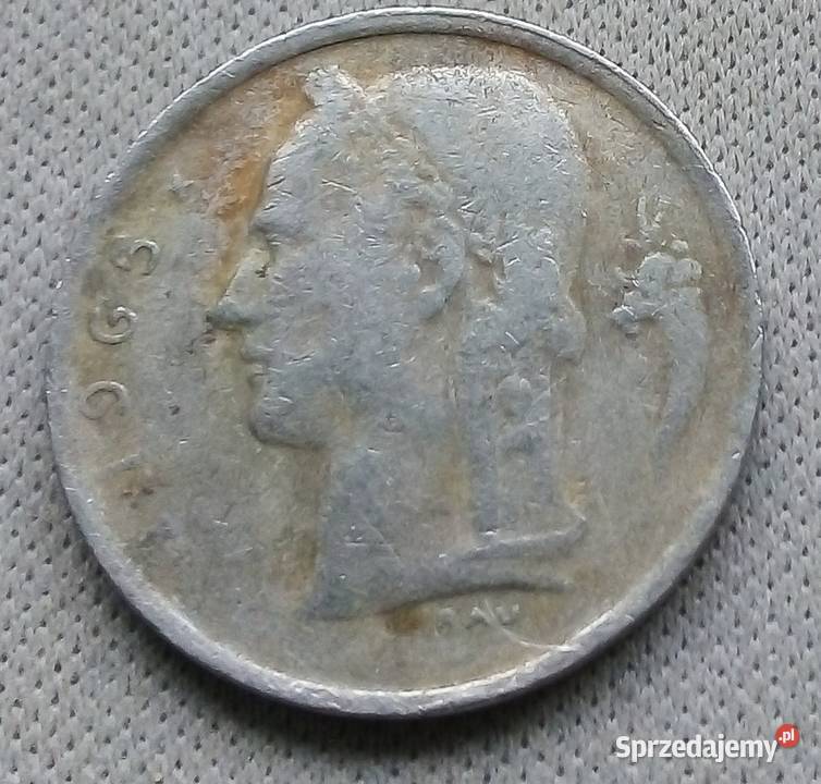 BELGIA1 FRANK1965 r Legionowo