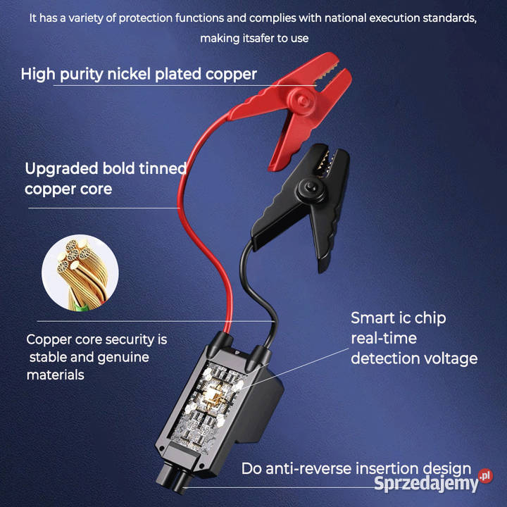 Auto start auta car jump kompresor zamiast kabli