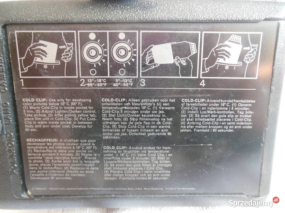 Aparat fotograficzny Poloid EE44 PRL Kielce