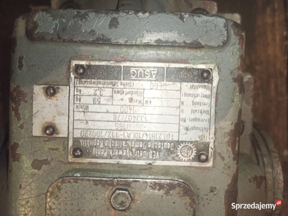 Reduktor asug przekładnia kątowa 120 małopolskie