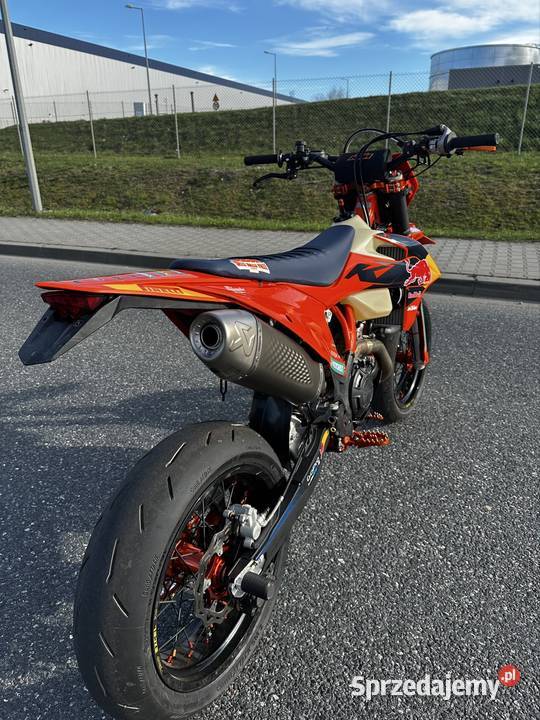 KTM 500 EXCF Supermoto 2022 35 mth Akrapovi LHRB Kraków sprzedam