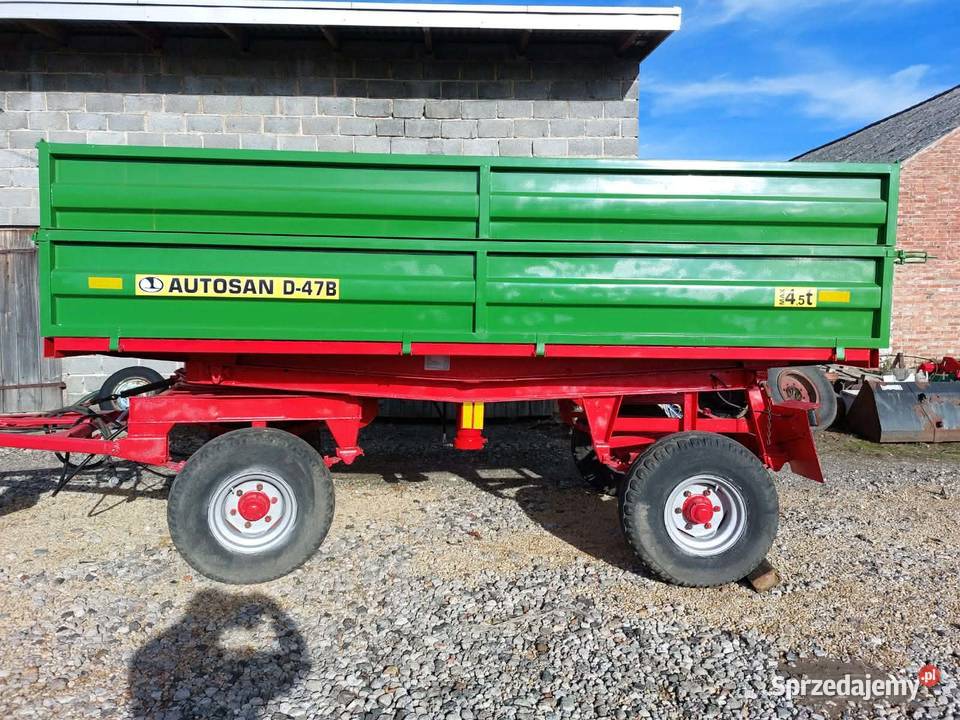 sprzedam przyczepę D47 nieuszkodzony śląskie Rębielice Królewskie