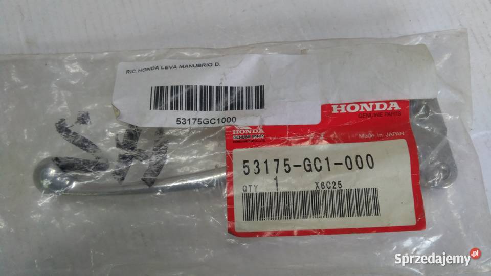 Dźwignia klamka hamulca ORGINAŁ Honda SH 50 8595