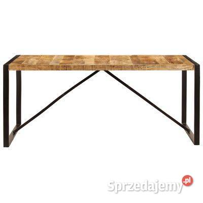 vidaXL Stół jadalniany 180 x 90 x 75 lite drewno sprzedam