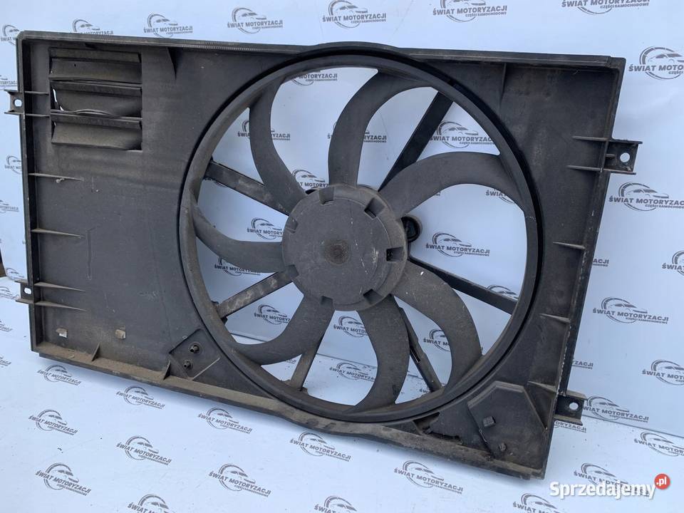 VOLKSWAGEN TIGUAN 5N 08r wentylator chłodnicy Rok produkcji 2008 Kielce
