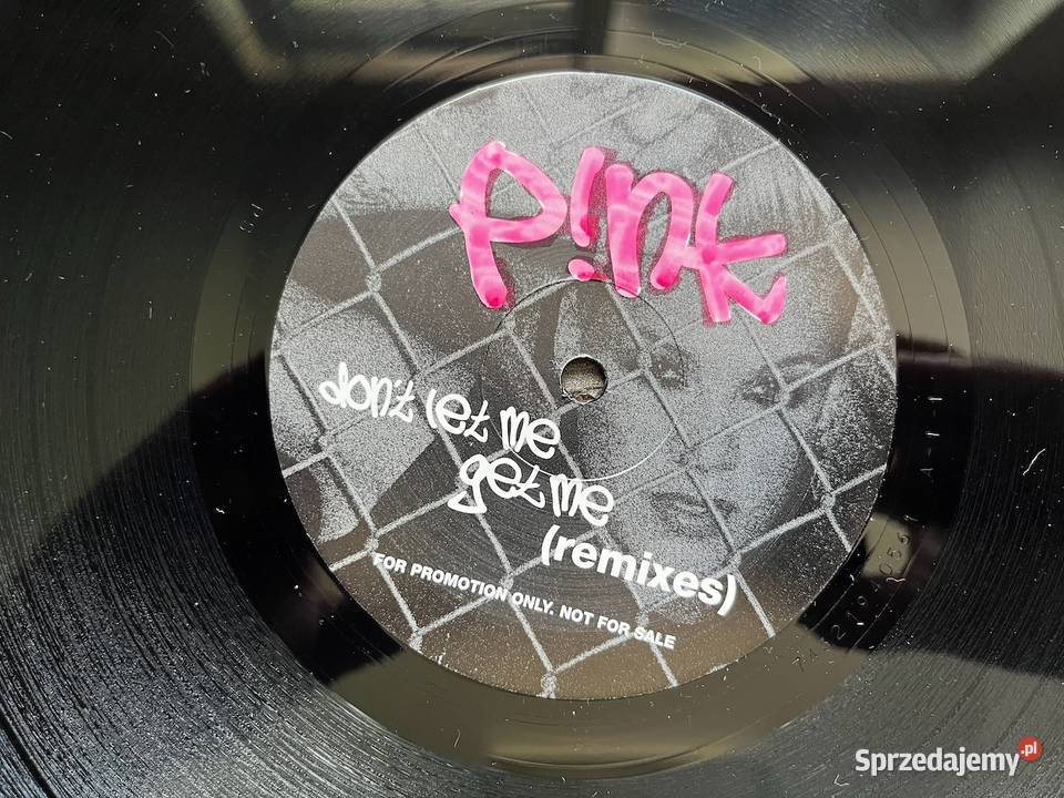 Pink Dont Let Me Get Me Remixes pop house winyl Błażejowice
