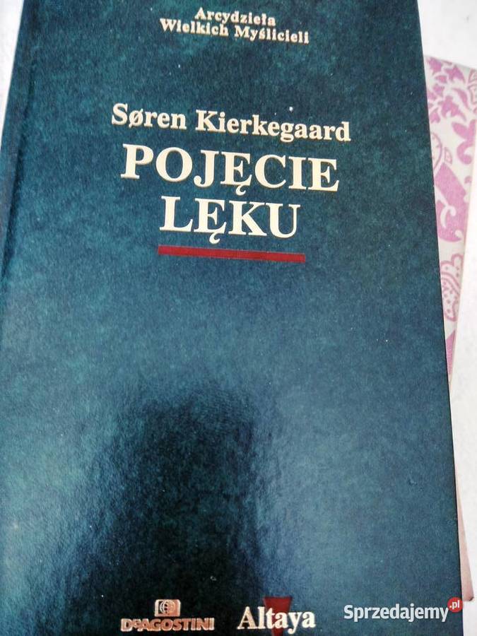 Pojęcie lęku książki Bródno antykwariaty szkolne mazowieckie Warszawa