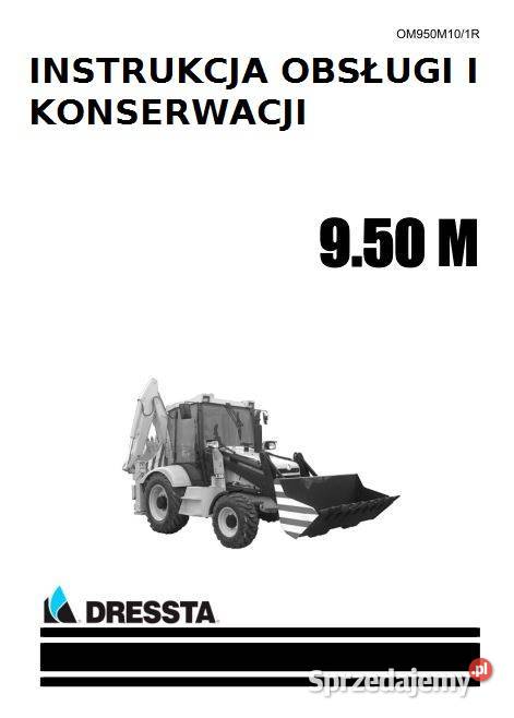 Dressta 950M instrukcja obsługi DTR