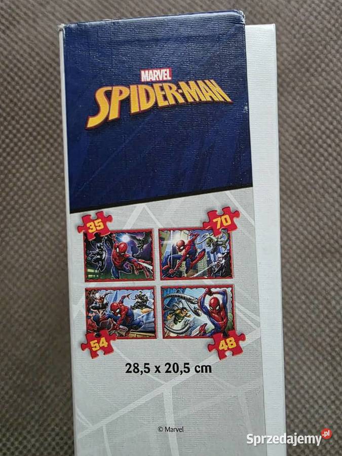Marvel SpiderMan puzzle 4in1 Trefl Kraków sprzedam