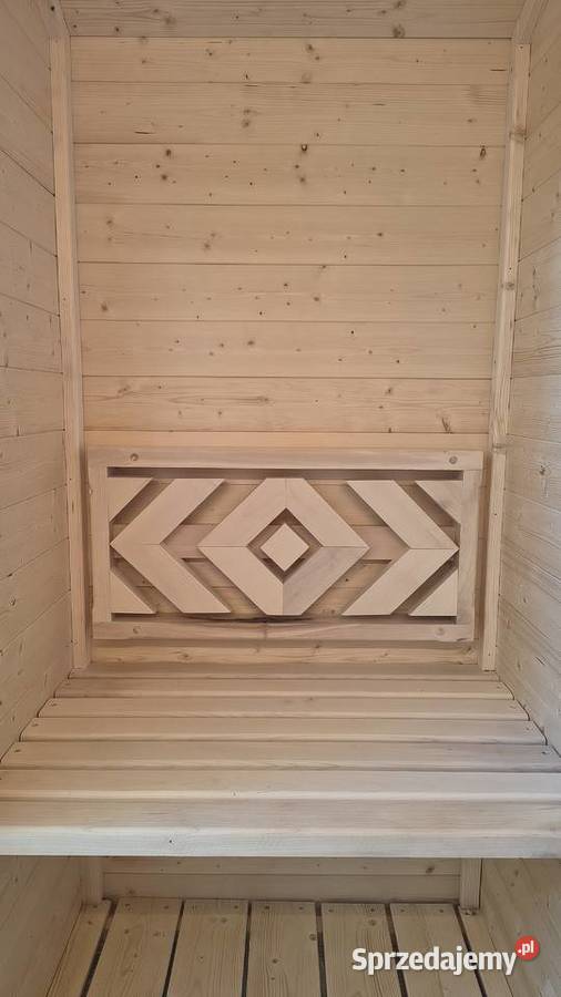 CAŁOROCZNA SAUNA OGRODOWA W STYLU PODHALAŃSKIM małopolskie Zakopane