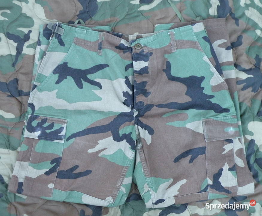 Spodnie bdu woodland medium x short Wrocław