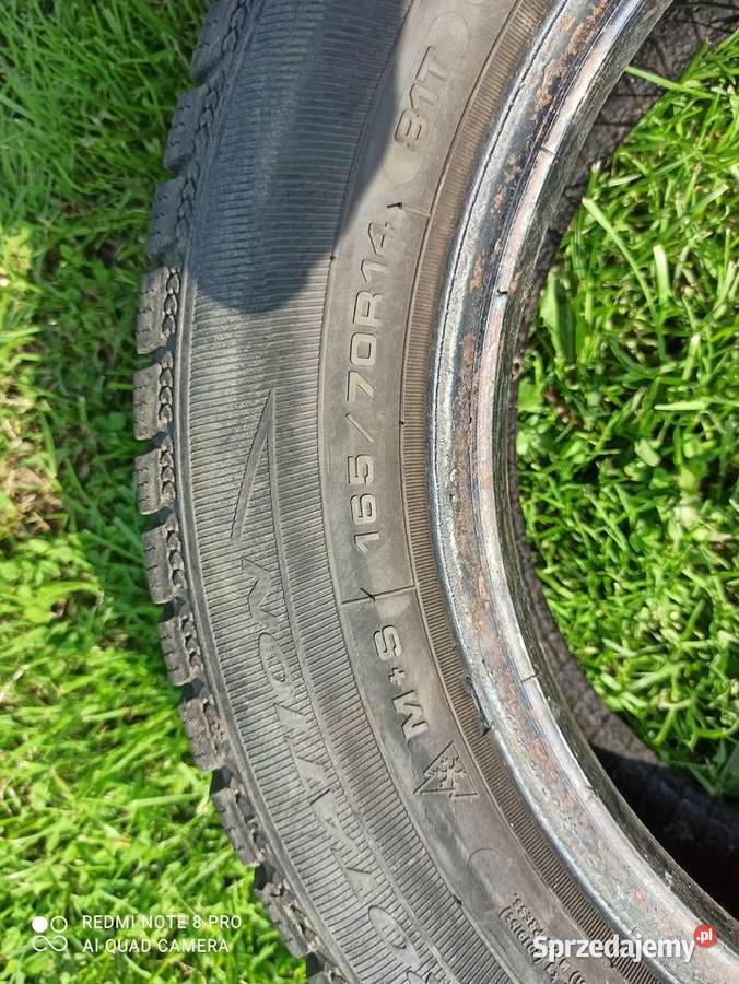 Opony zimowe R14 16570 Motoryzacja Chełm sprzedam