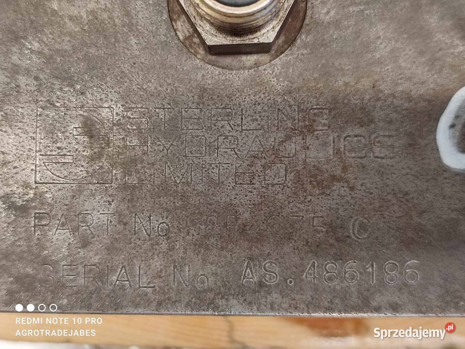 Blok zaworowy CAT TH 62 AS486186 Wilkowo