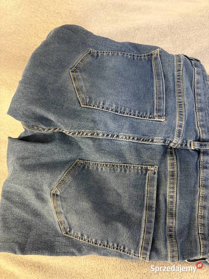 Spodnie jeansowe jeansy dżinsy niebieskie rurki Spodnie sprzedam