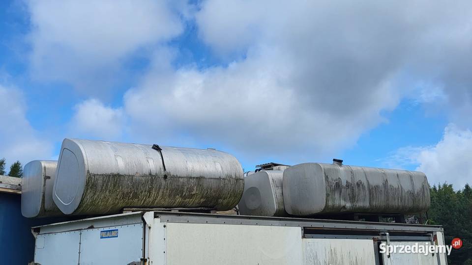 ALUMINIOWY PLASTIKOWY ZBIORNIK PALIWA MAN L 2000 Sierakowice