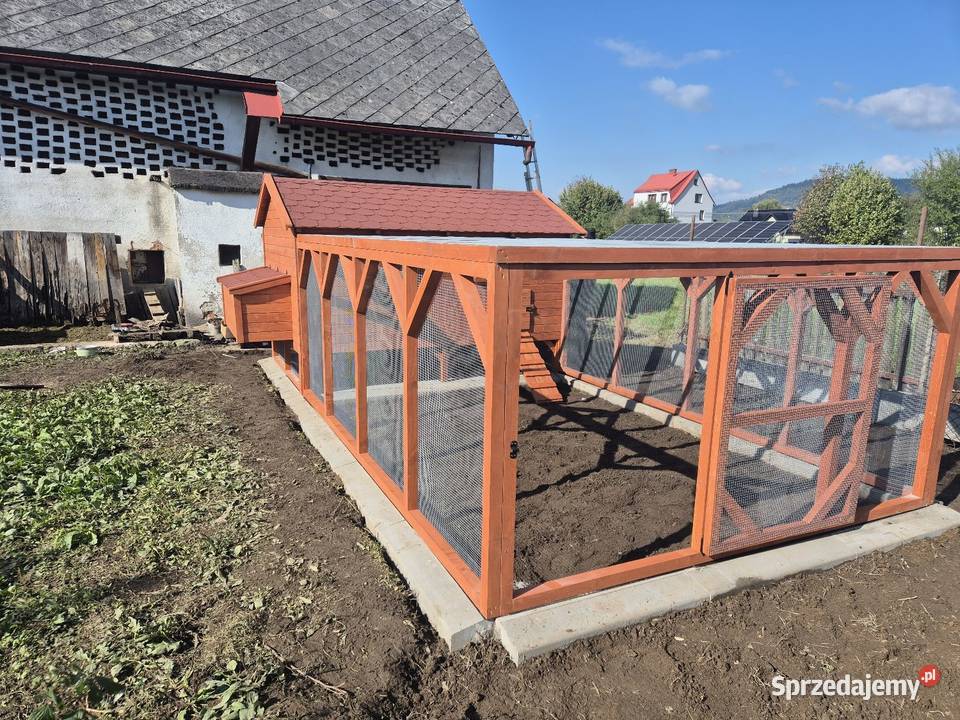 Kurnik kur z wolierą małopolskie