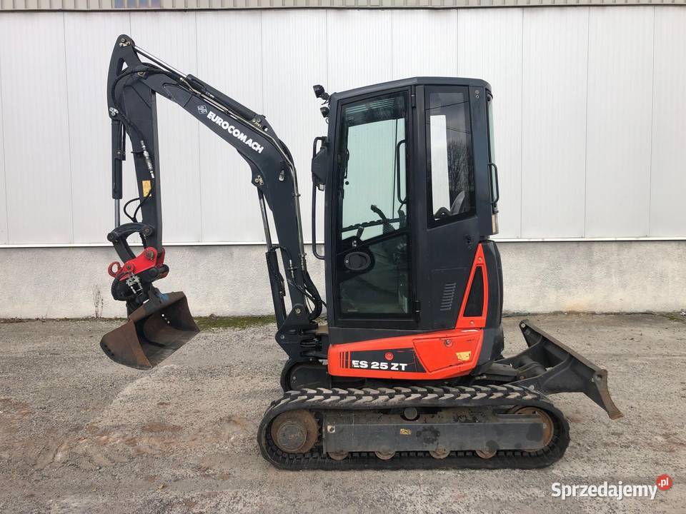 Minikoparka EUROCOMACH ES25ZT Komatsu JCB Kubota Chojnów