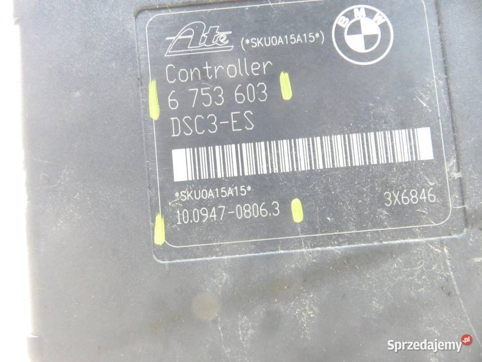 POMPA ABS BMW 3 kabriolet E46 6753598 6753603