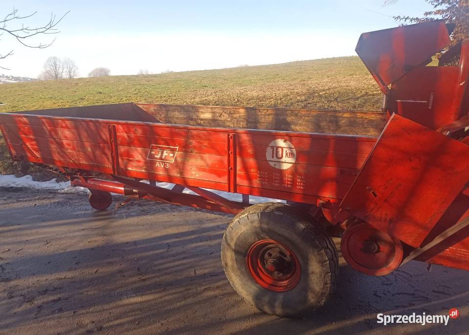 Rozrzutnik obornika JF AV 3 Pisarzowa sprzedam