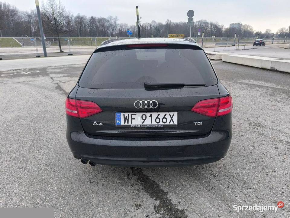 Audi A4 B8 Avant 20 TDI 116g 136 2012r sprowadzony Warszawa