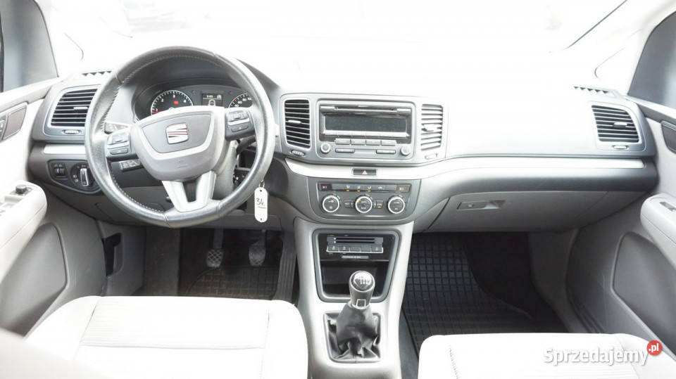 Seat Alhambra super stan Gwarancja II 2010 lubuskie Zielona Góra