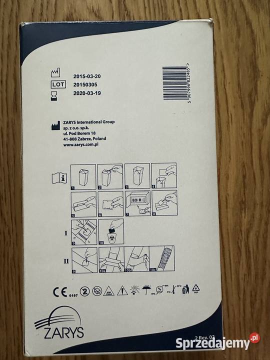 Kompri lux gazowe 5x5 500 sztuk Zabrze
