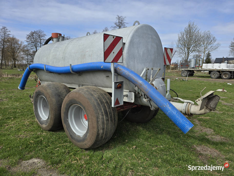 Wóz asenizacyjny KOTTE VT7000 tandem skrętny 7 warmińsko-mazurskie Rudolfowo