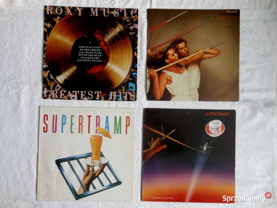Winyle Roxy Music Supertramp Bukowo