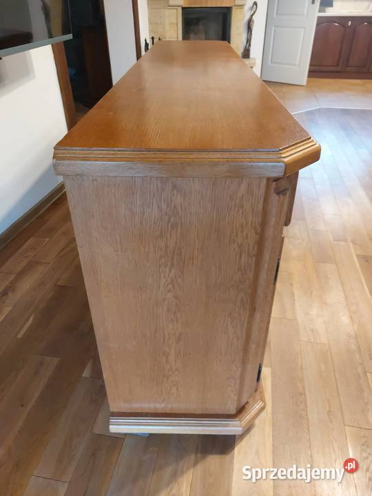 Piękna Komoda Dębowa duża 4 drzwiowa 194cm lubelskie Chełm