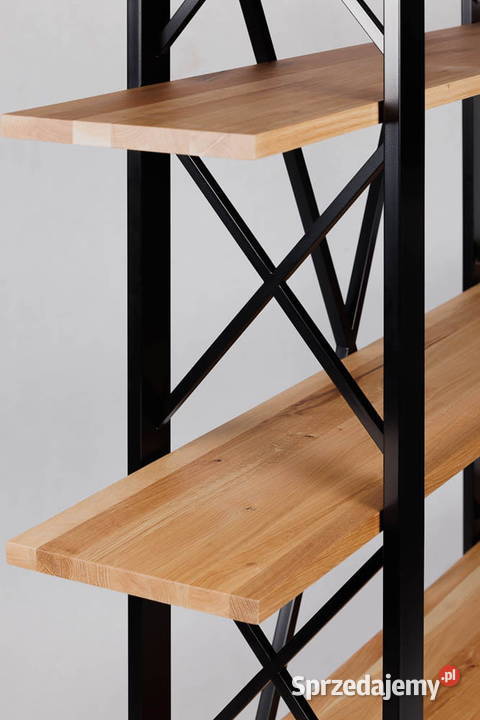 Regał Industrial Loftowy REDFERN 200x150 Lublin