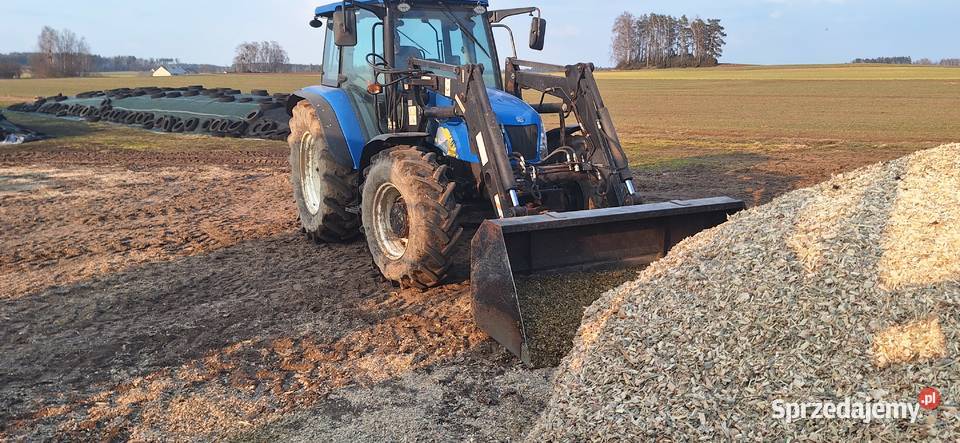 Holland T5060 Krajowy Pneumatyka Tur Rolnictwo podlaskie Jaświły