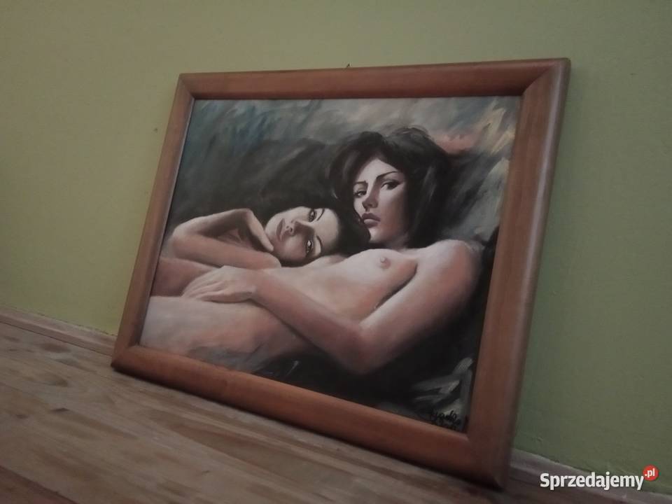 Obraz olejny Akt M STRADZA Kraków sprzedam