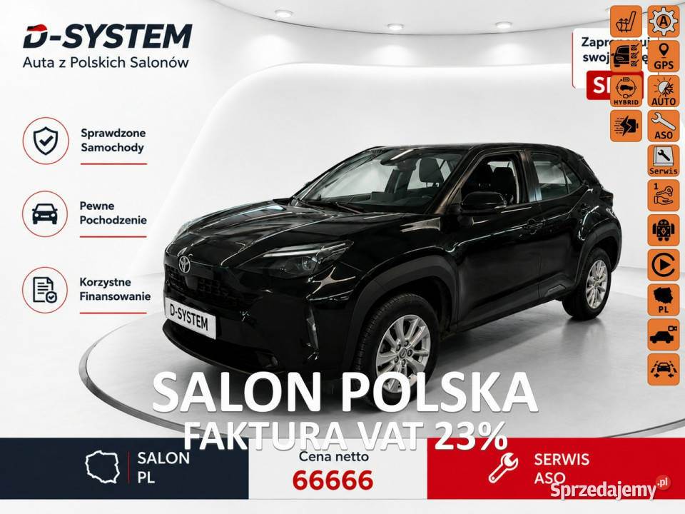 Toyota Yaris Cross 2223 Salon Polska 1Właściciel SUV podlaskie Białystok