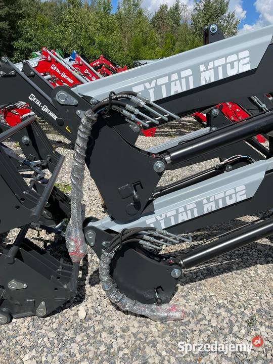 Tur Ładowacz Metal Technik 1600 Zetor UrsusMTZ Maszyny rolnicze Tuchola